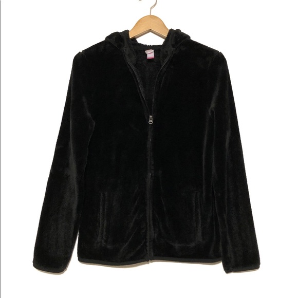 NOBO Tops - Nobo Plush Fleece Full Zip Hoodie Jacket